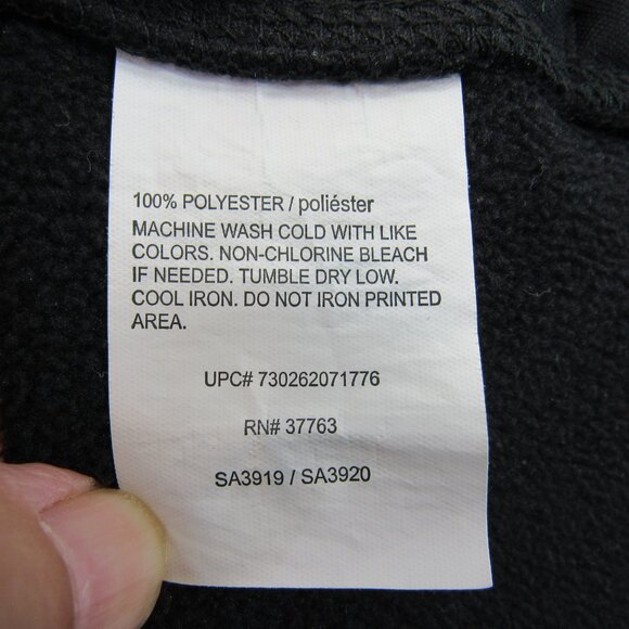 Callaway Men's Black Long Sleeve Pullover Jacket Shirt 1/4 Zip Pockets Size XXL - Picture 10 of 10